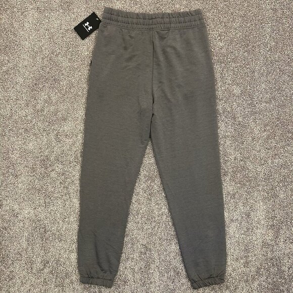 Under Armour Women's Rival Terry Jogger Size XS Gray Pockets Drawstring NWT $50 - Picture 6 of 15